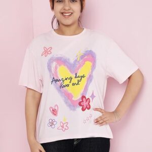 pink t shirt