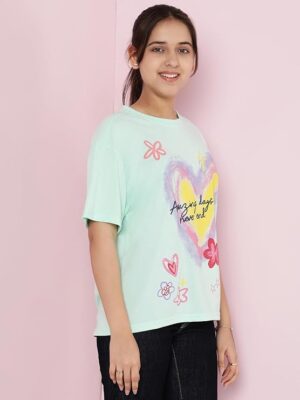 blue t-shirt